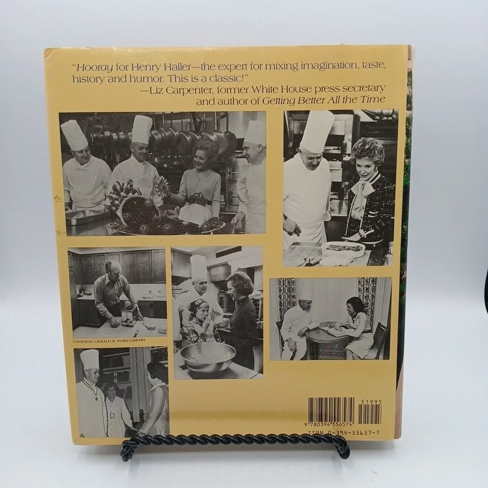 The White‎ House Family Cookbook by Henry Haller HC 1987 First Edition
